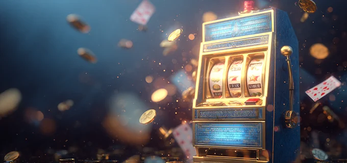 Atmosfera di casinò con luci dorate e roulette